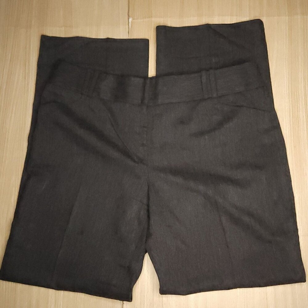 Veronika Maine Womens Wool Blend Grey Trouser 16